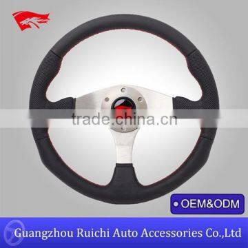 350mm Silver Spoke Custom Golf Cart Steering Wheel from Guangzhou China