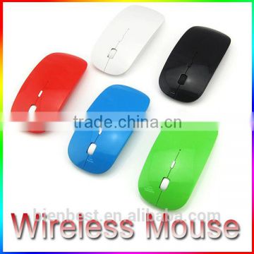 Ultra Thin USB Optical Wireless Mouse 2.4G Receiver Super Slim Mouse For Computer PC Laptop Desktop