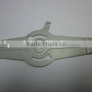 China SPCC die cutting parts for industrial brackets