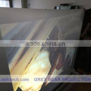 4sqm(1.524*2.64m) self adhesive clear rear projection film