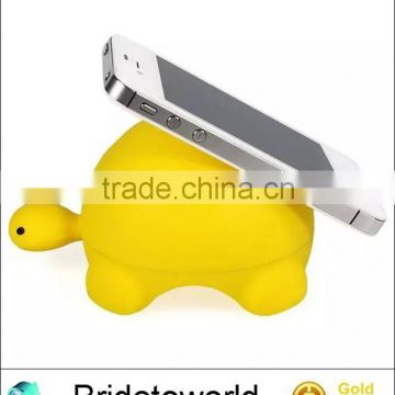 Funny Silicone Turtle Desktop Cell phone Holder for desk