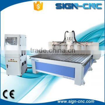 Factory Supply Multi Heads 3d Woodworking CNC Router/ Wood Cutting Machine for Solidwood,MDF,aluminum,alucobond,PVC photo-2