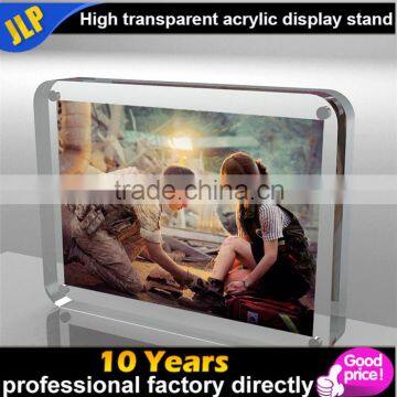 China factory directly clear acrylic block photo frame