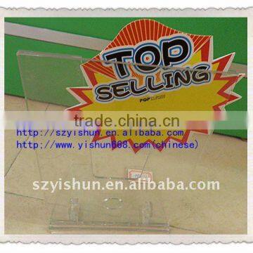 Clean acrylic A4 size paper holder