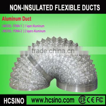 Factory direct sale non-Insulated flexible aluminum duct