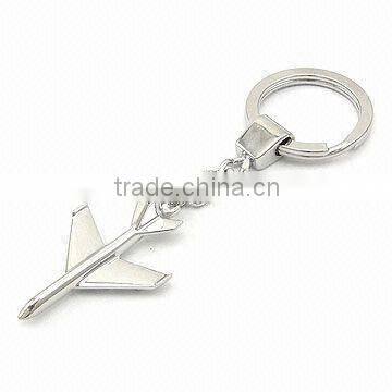 Narrow Body Jet Novelty Keychains, Customized Logos are Accepted