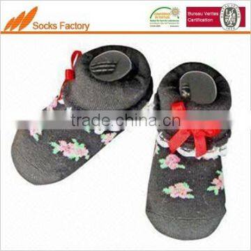 high quality baby jaquard 3D socks
