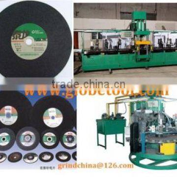 cutting disc manufacturing machine, grinding disc manufacturing machine