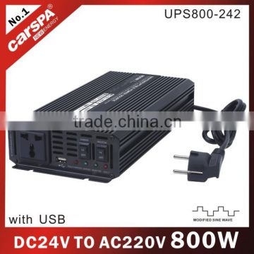 24v power inverter with charger 800w