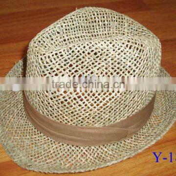 seagrass straw,ladies hat,straw hat