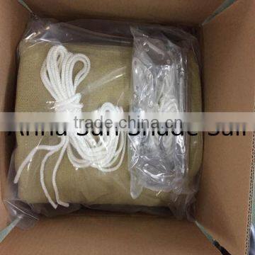 220g/m2 3.6x3.6x5.1 M/PCS Triangle Sun Shade Sail With UV Protection photo-6