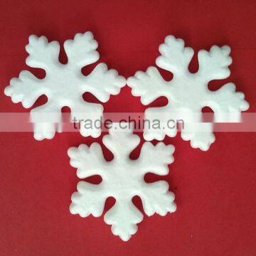 white foam snow flake