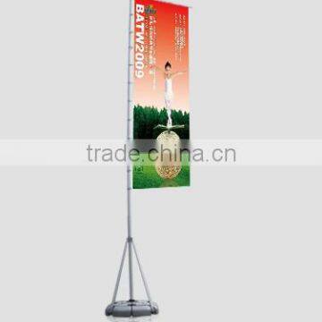 High quality advertisement banner,outdoor banners,flag poles, beach flag with waterbase