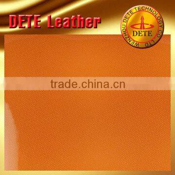 Patent Leather Fabric With Dot Pattern Raw Material Design Textile Leather Wholesale Fabric for Patent Leather Handbags photo-3