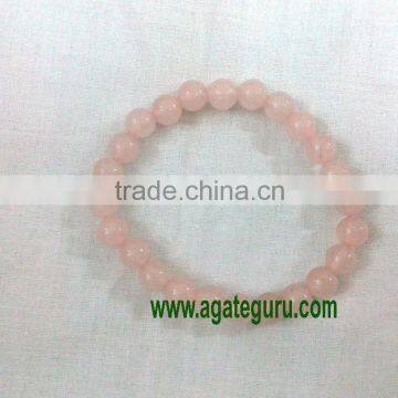 Rose Quartz Bracelet : India Chakra Bracelet wholesaler