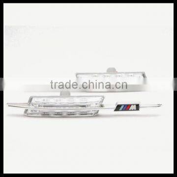 Auto LED side bulb side led light for BMW E81 E82 E87 E88 E90 E91 E92 E60 E61 clear with M logo