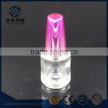 14ml Round Glass Nail Polish Bottles With Brush for Sale photo-6