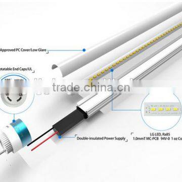 CE TUV SAA Approval Led Tube t8 Led Samsung Chip Self R&D Led Driver 140lm per Watt photo-3