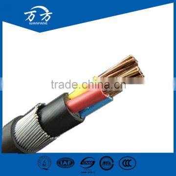 Low Voltage PVC Insulation SWA PVC covered pvc cable 4mm2