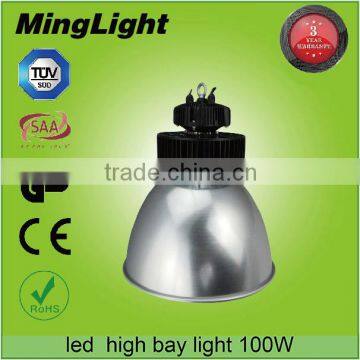 TUV SAA CE super brightness 100w led high bay light /100w-250w industrail led high bay light