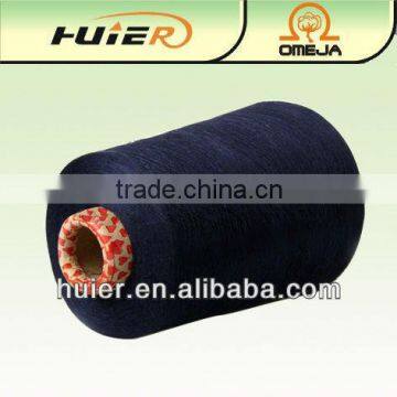 18s 20s conical black recycled knitting blanket yarn manufacturer