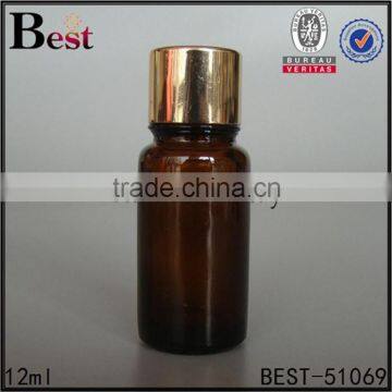 12ml essential oil bottle brown essential oil bottle gold cap                        
                                                                                Supplier's Choice