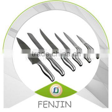 6-pcs Hollow Handle Stainless Steel Kitchen Knife