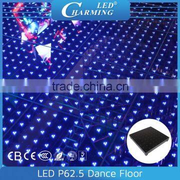 led indoor FLASH effect dance floor /waterproof led dance floor/interactive dance floor