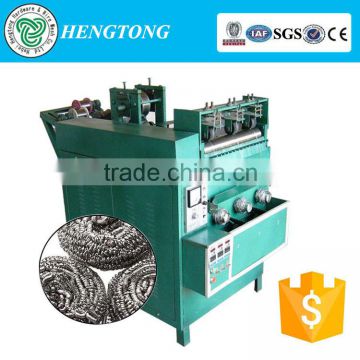 Hot sale stainless steel China sea port High output and quality standard seaworthy packing scourer making machine