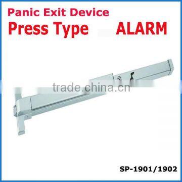 UL push panic bar lock panic exit device WITH ALARM press type europe type america type