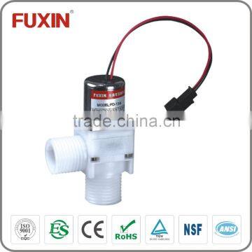 sensor sanitary faucet plastic ware flow control angle valve 6V solenoid valves