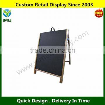 A Frame Sidewalk Sign Chalkboard Hardwood Sign Outdoor YM5-905