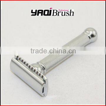 traditional chrome safety razor for men