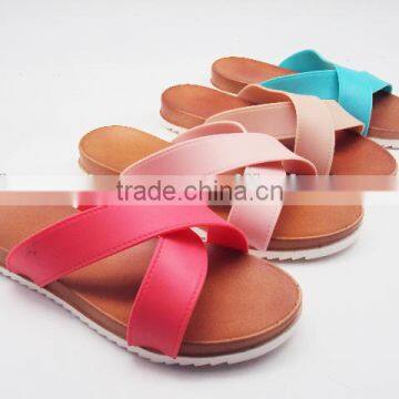 Hot New 2016 PVC Beach Flip Flop Slippers for Women