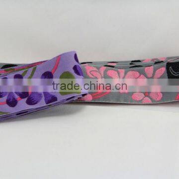 New Chinese style jacquard ribbon with plum blossom