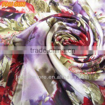 Jet Printed Silk Scarf For Women photo-2