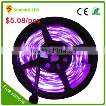 OEM factory SMD5050 battery powered led strip light,solar powered led strip lights,rgb led strip