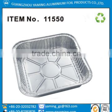 foil containers food packaging square aluminium foil food storage container with lid