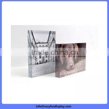 China Factory Price Best Selling Acrylic Paper Weight With Metal Insert photo-2