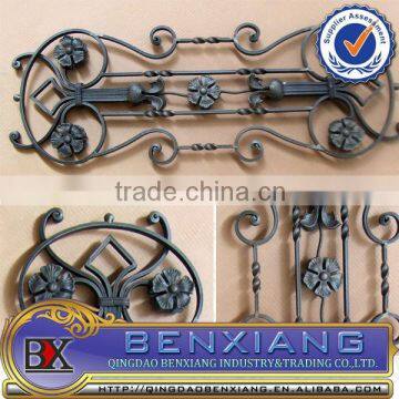 made in China security fencing designs wrought iron rosette