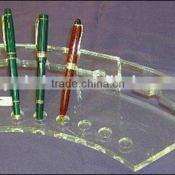 Top quality professional clear acrylic pens display stand