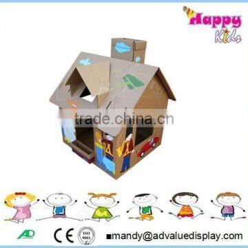 little kids cardboard playhouse furniture/cardboard playhouses for teenagers                        
                                                Quality Choice