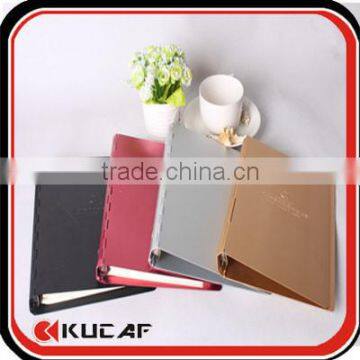 A4 size loose leaf aluminum notebook cover