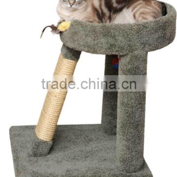 delux cat scratching tree