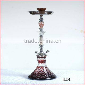 Deep coffee alloy hookah chillum