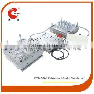 SEMI-HOT Runner Mould For Barrel