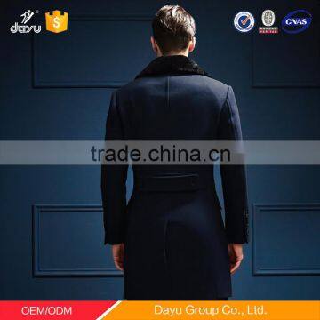 80% Woolen Jacket With Over-size Collar Cashmere Europen Style Winter Jacket Business Coat photo-5