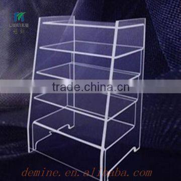 2013 Hot Sale High Transparency Organic Glass(acrylic) Showing Shelf
