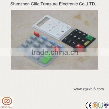 Durable Mobile Phone rubber Keypad