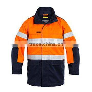 Mens Waterproof & Breathable high visibility jacket